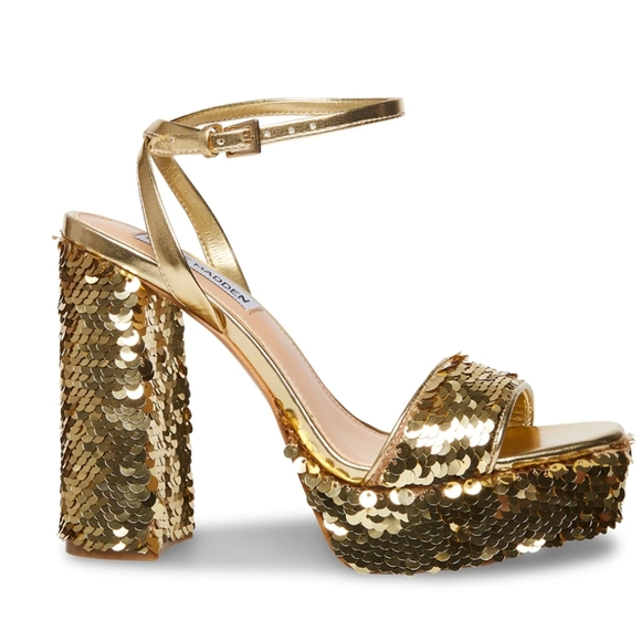 Steve Madden Sequin Heels - Picture 2 of 16